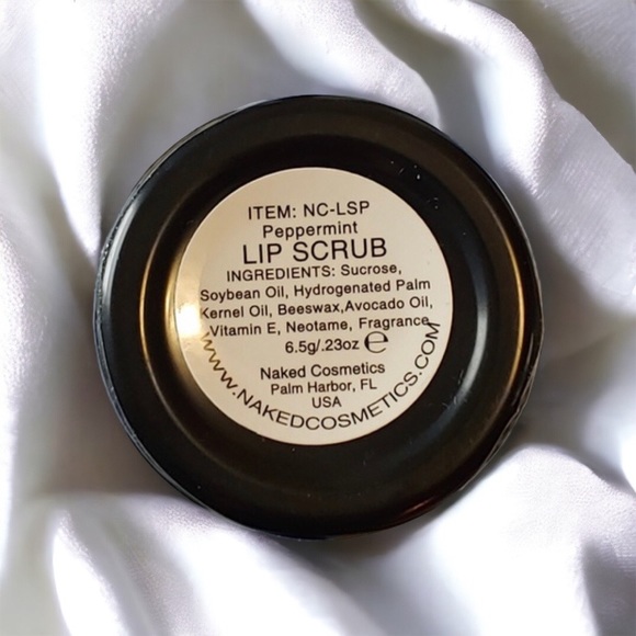 Naked Cosmetics Lip Scrub Peppermint NEW - Picture 3 of 4